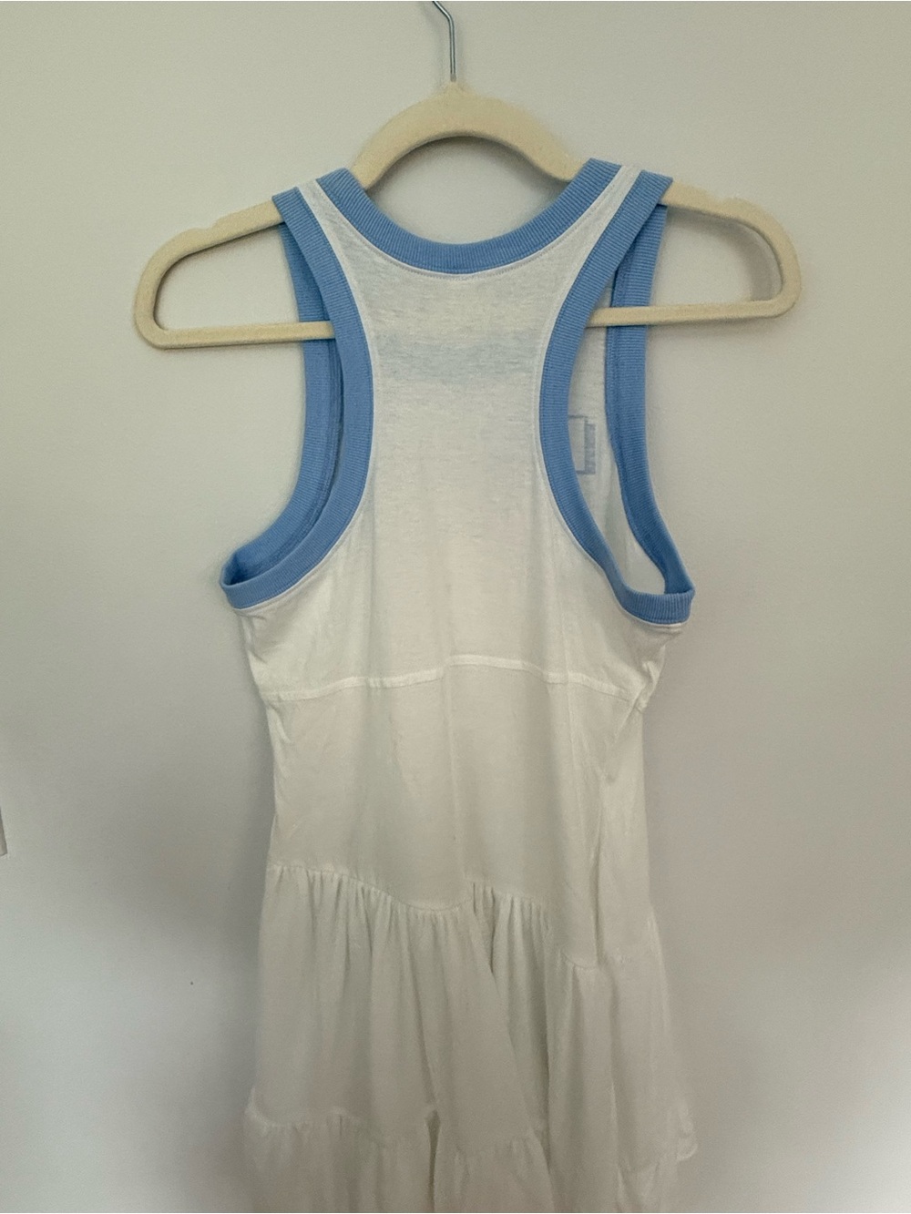 •(SMALL) NWT ANTHROPOLOGIE DAILY PRACTICE VARSITY SLEEVELESS MIDI TANK DRESS - Picture 8 of 8